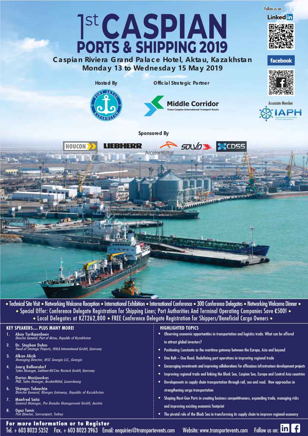 1St Caspian Ports and Shipping 2019