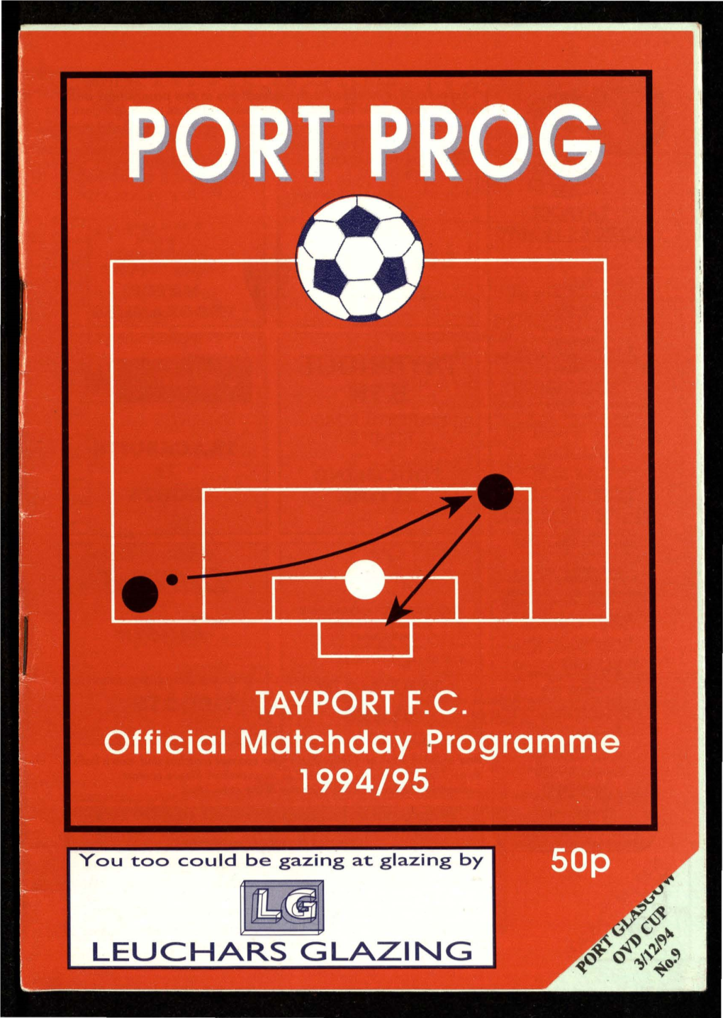 TAYPORT F.C. Official Matchday Programme