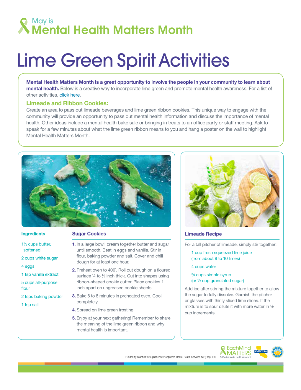 Lime Green Spirit Activities