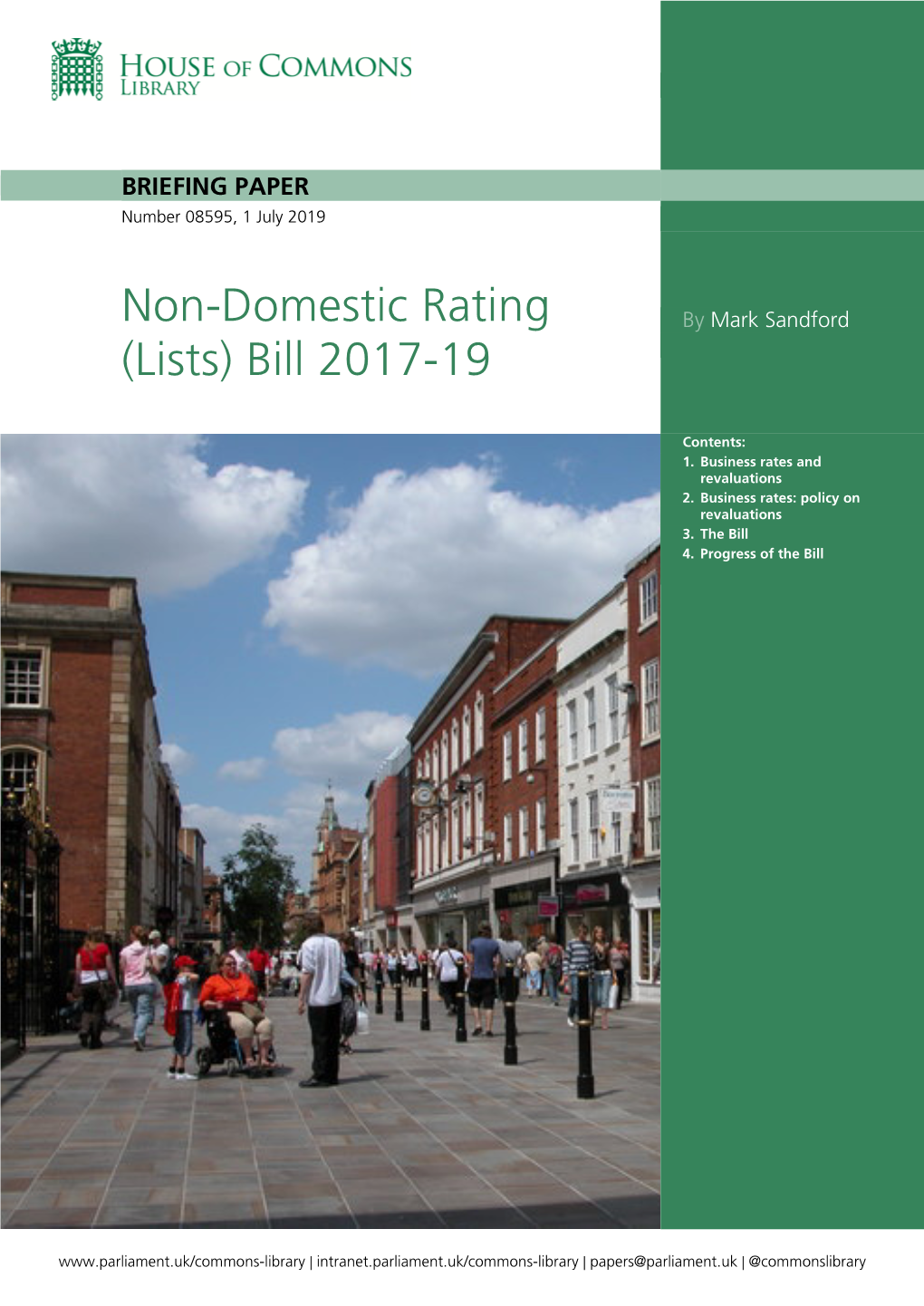 Non-Domestic Rating by Mark Sandford