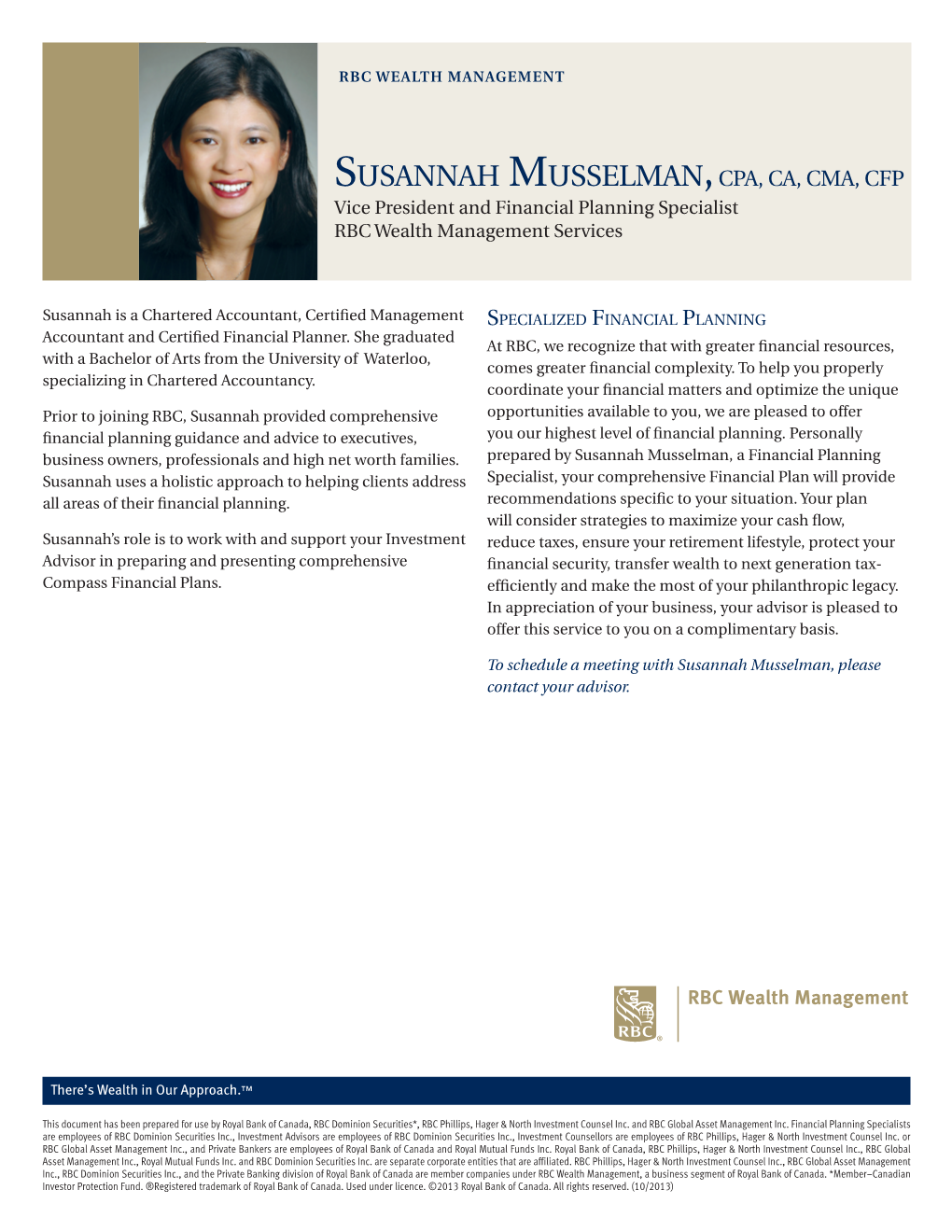 Susannah Musselman,Cpa, Ca, Cma