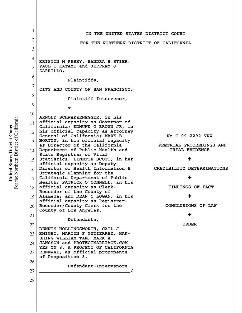 Hollingsworth V. Perry