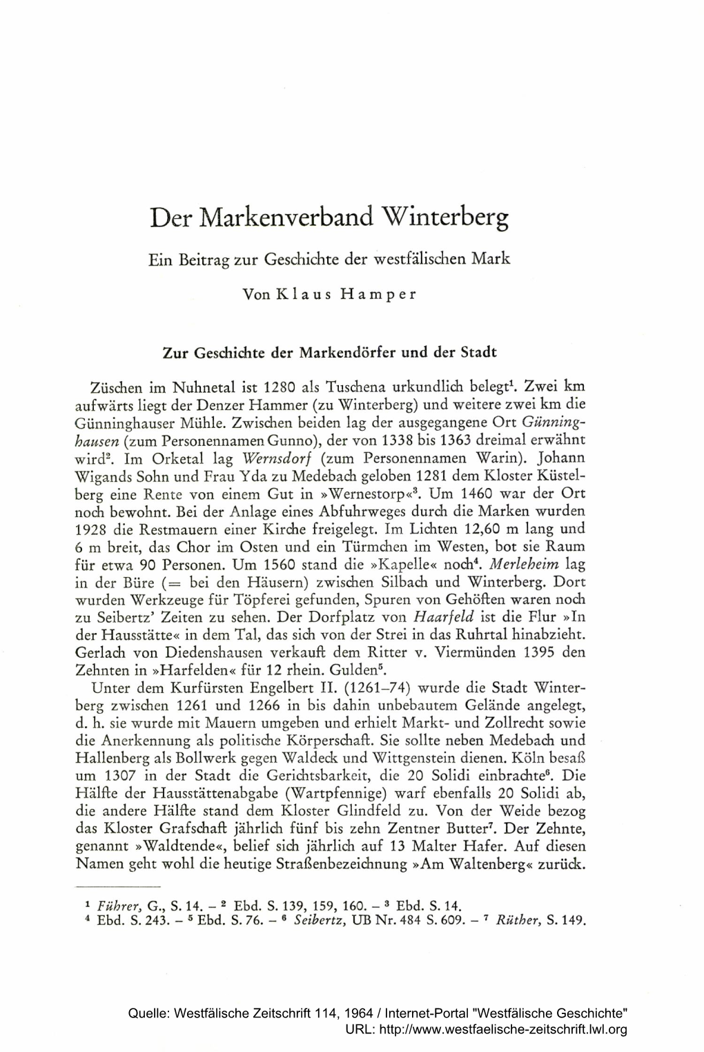 Der Markenverband Winterberg