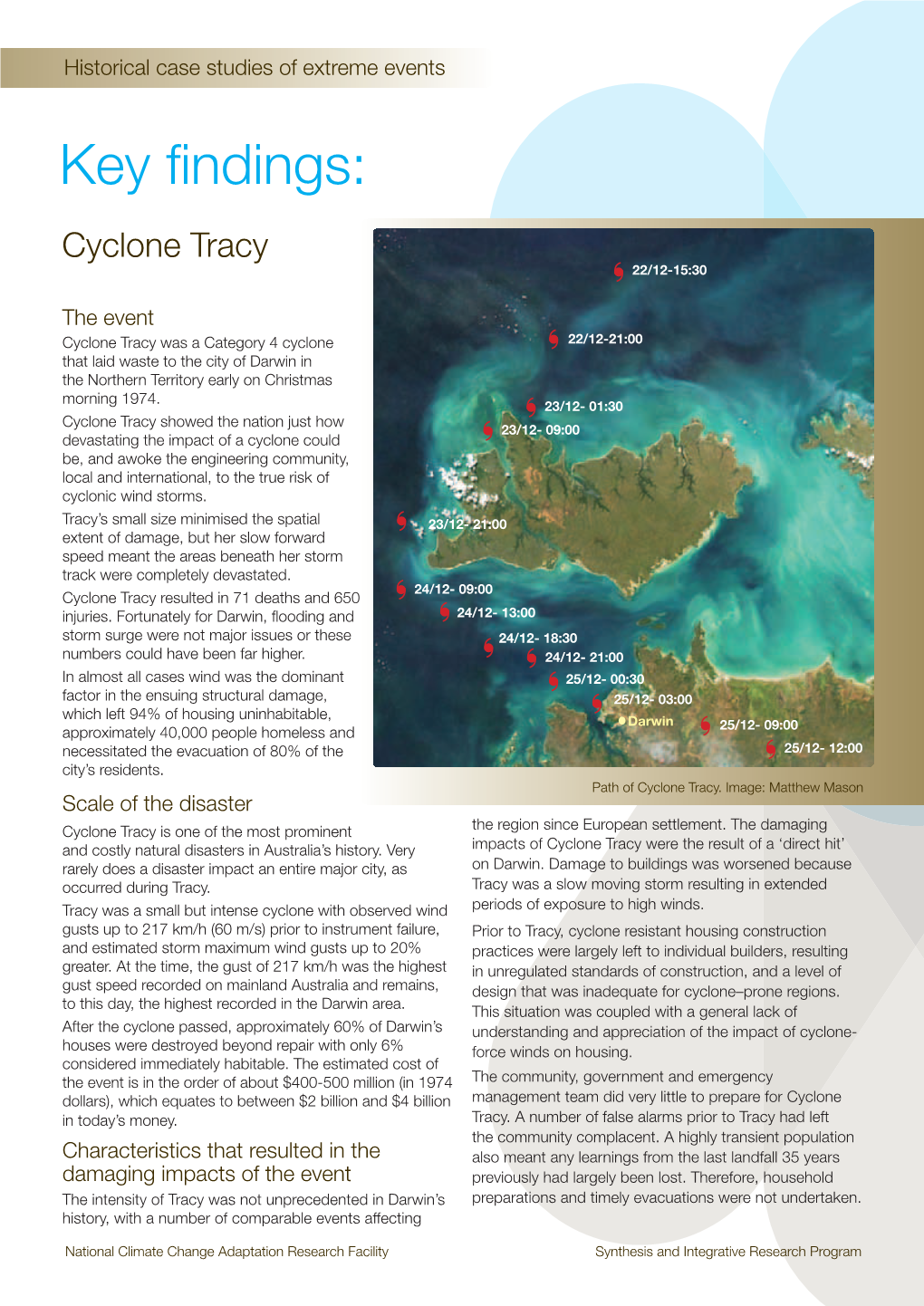 Cyclone Tracey-Key Findings.Pdf