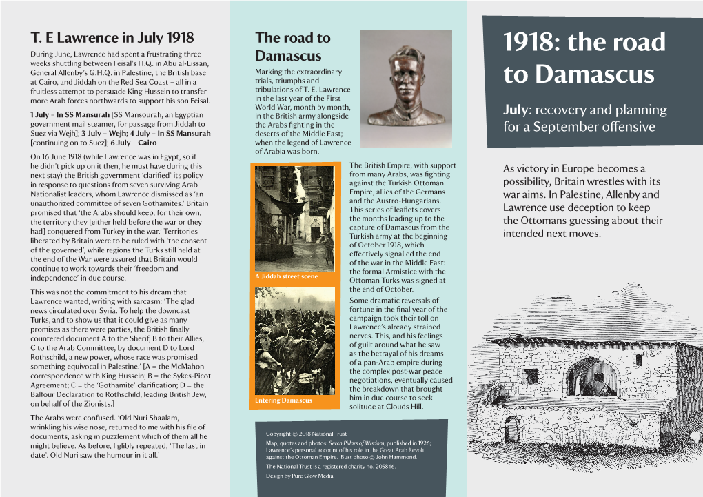 1918: the Road to Damascus July