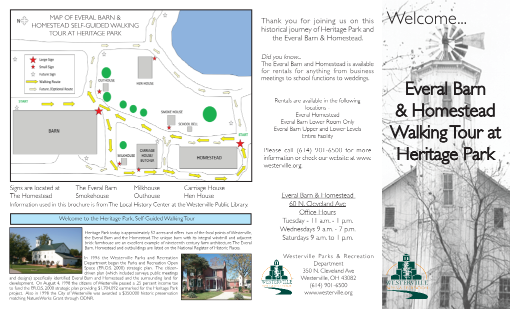 Everal Barn & Homestead Walking Tour at Heritage Park Welcome