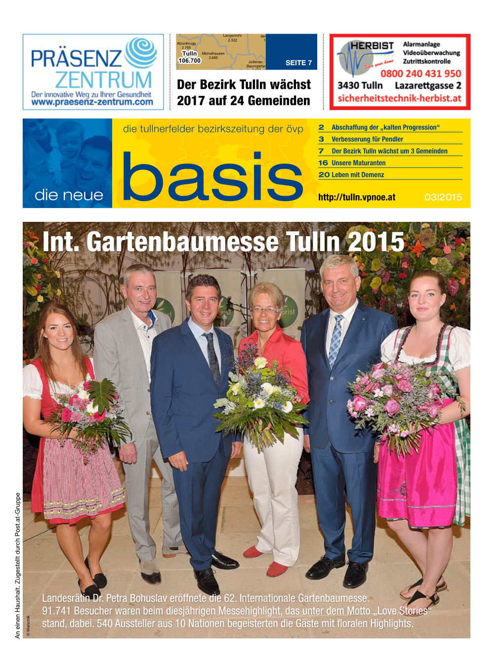 Int. Gartenbaumesse Tulln 2015