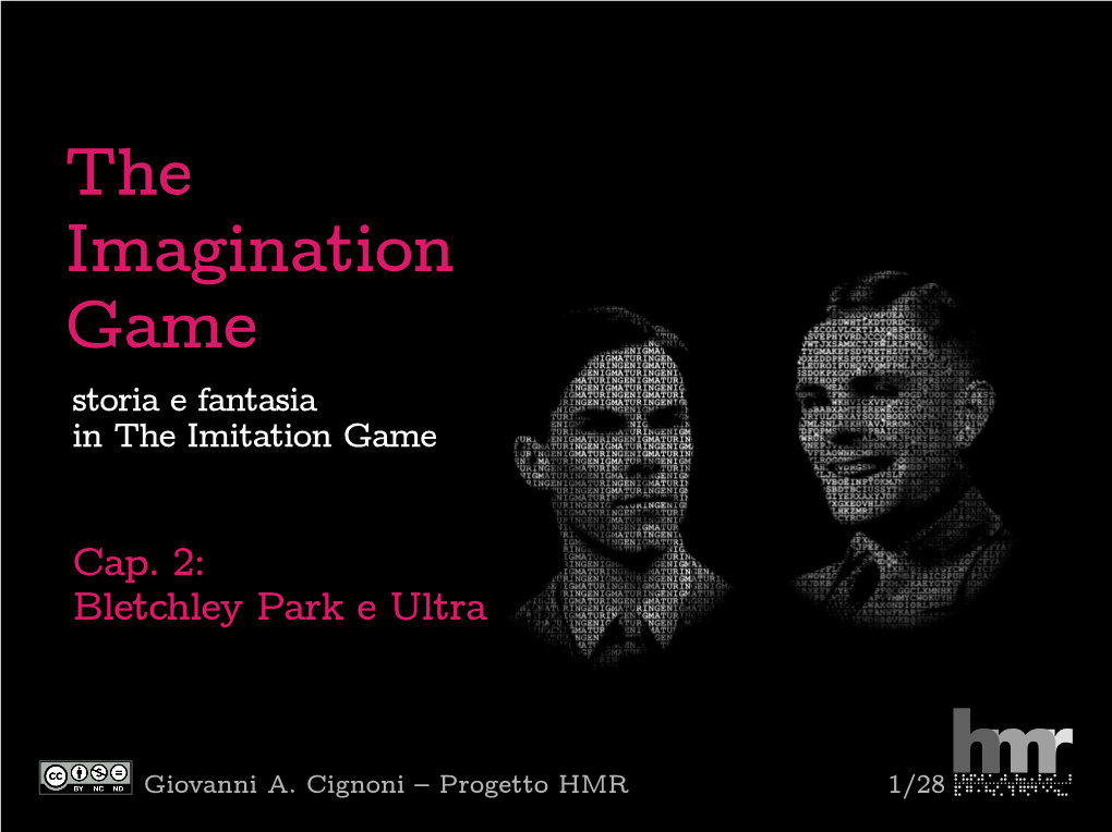 The Imagination Game Storia E Fantasia in the Imitation Game