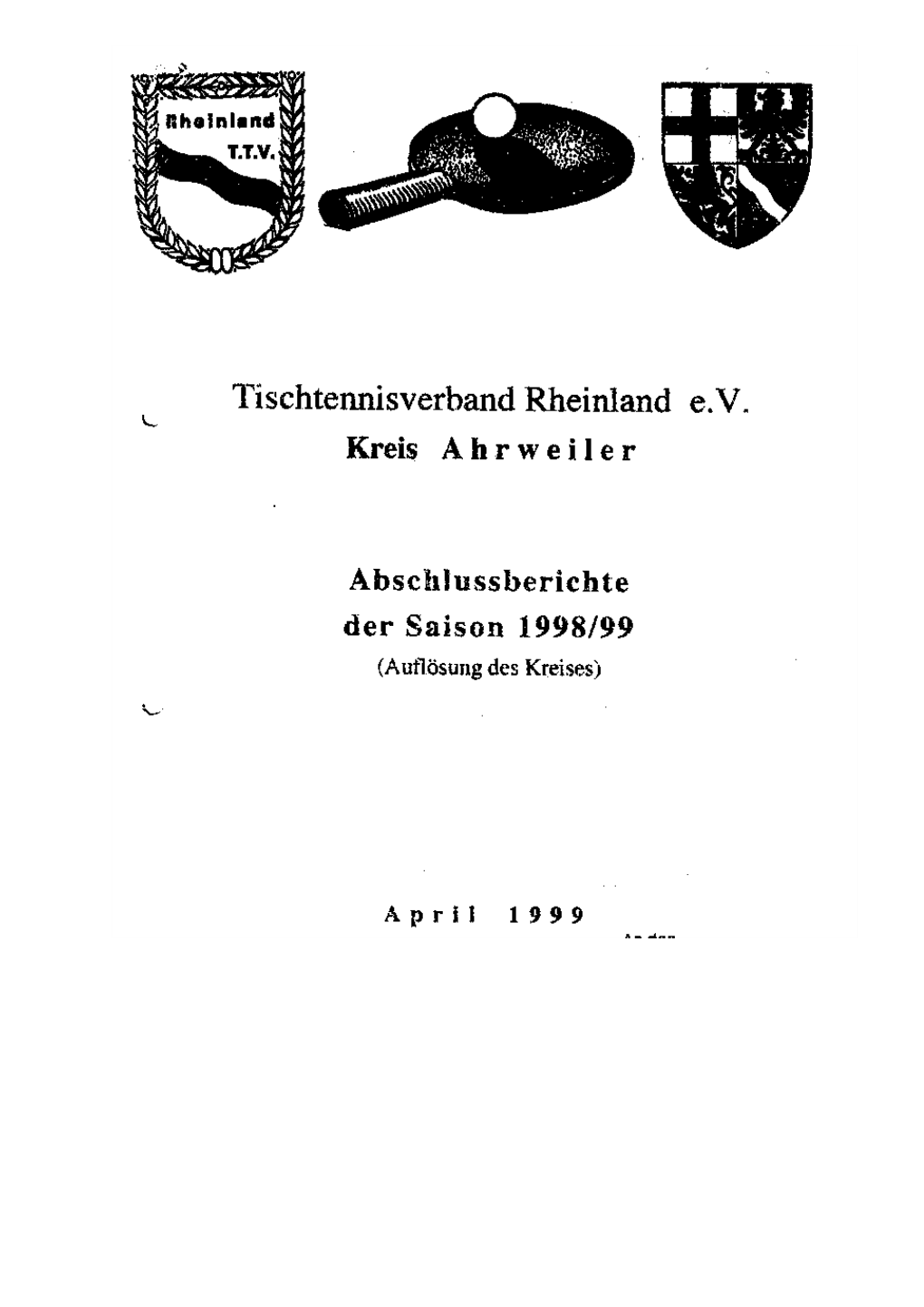 Abschlussheft 1998/1999