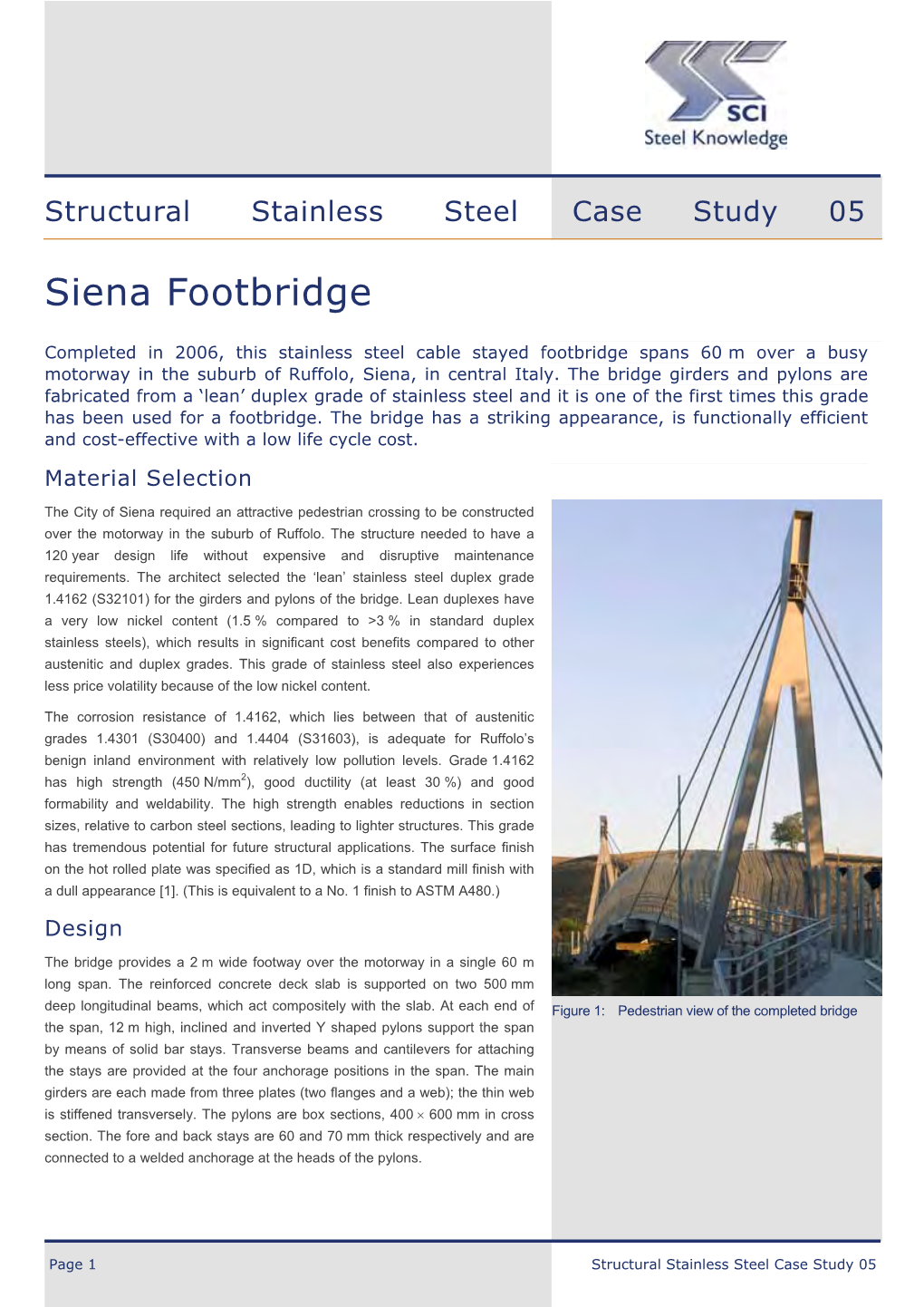 Siena Footbridge