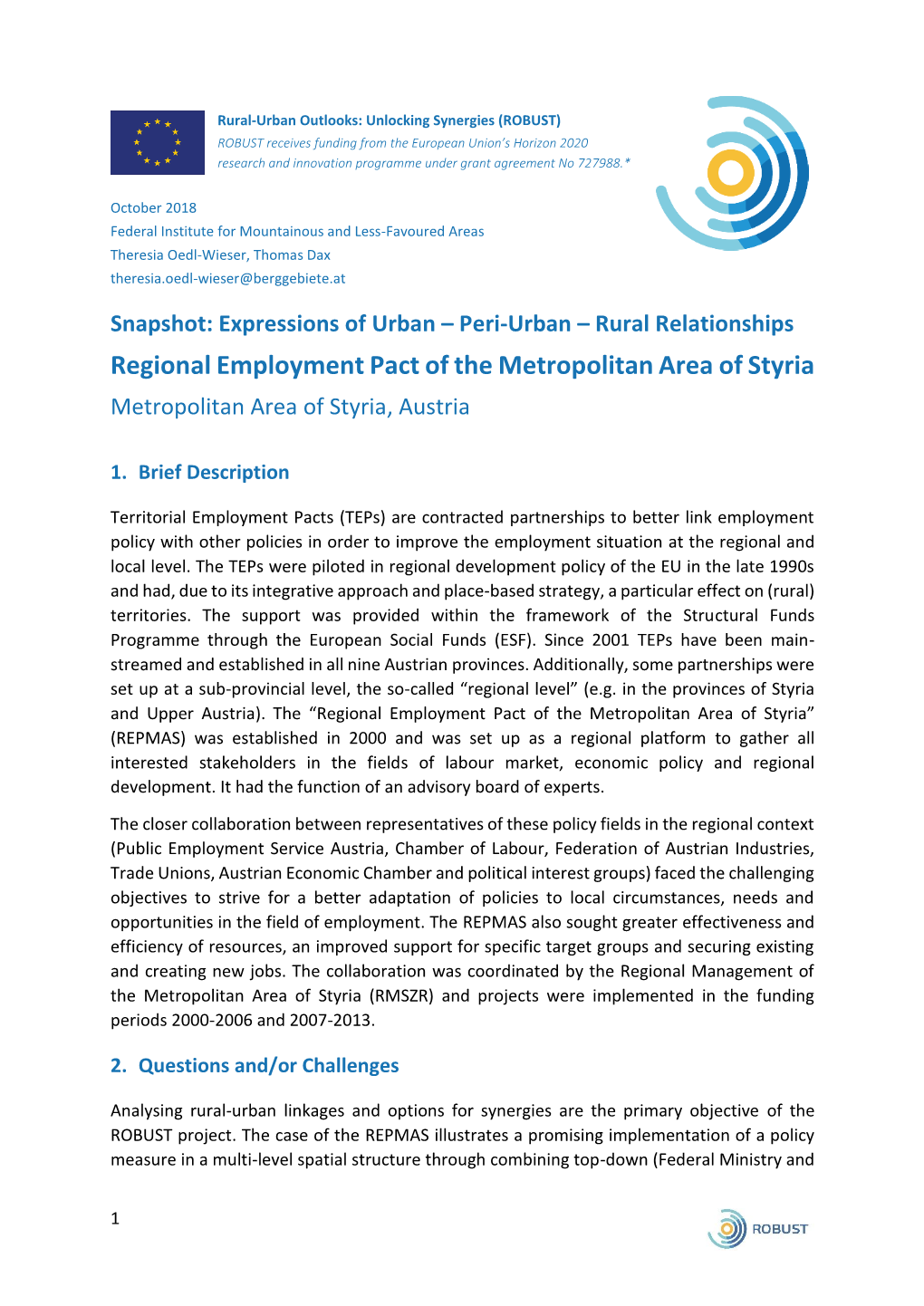 S-GRA3 Regional Employment Pact