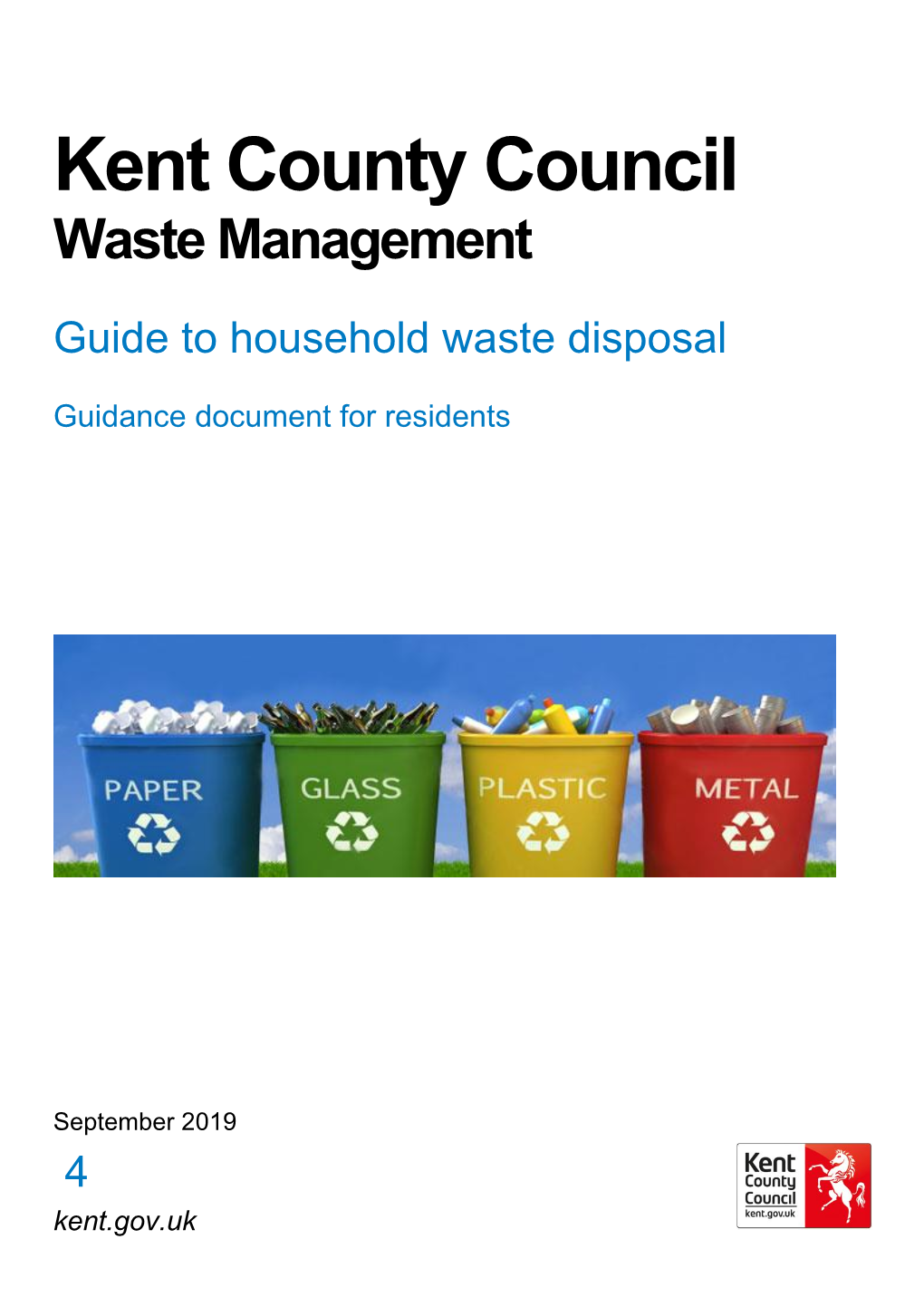 Waste Management Guidance for Residents