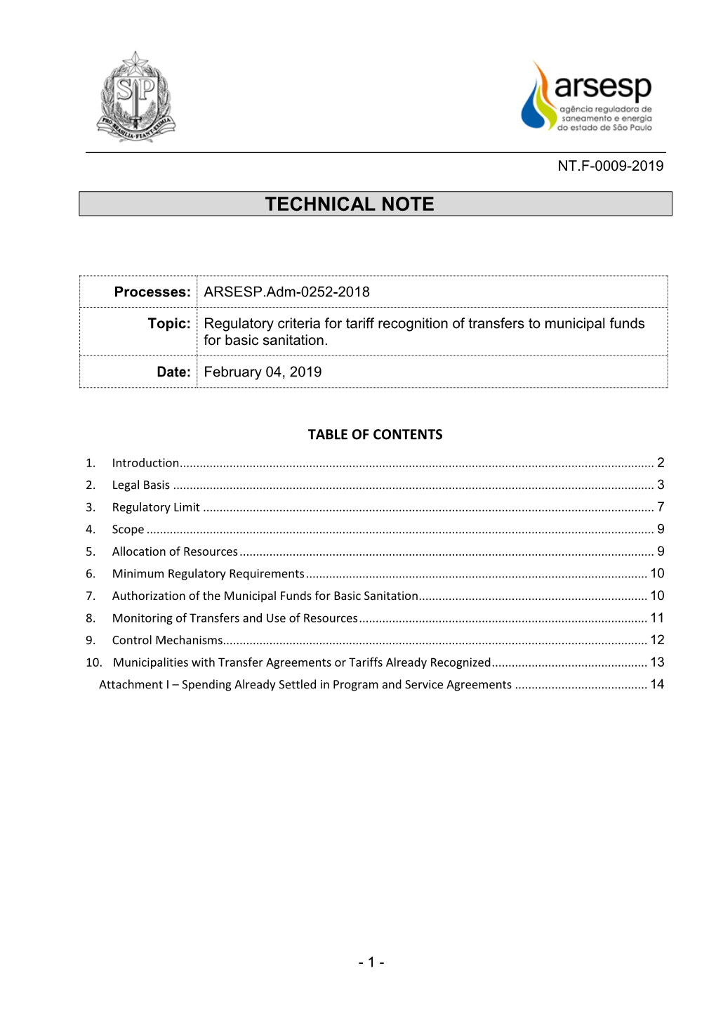 Technical Note Técnica