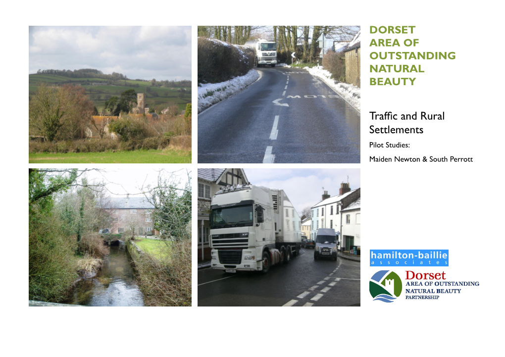 Traffic and Rural Settlements Pilot Studies: Maiden Newton & South Perrott Traffic in Rural Settlements