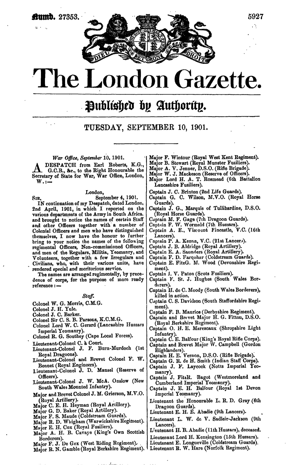 The London Gazette