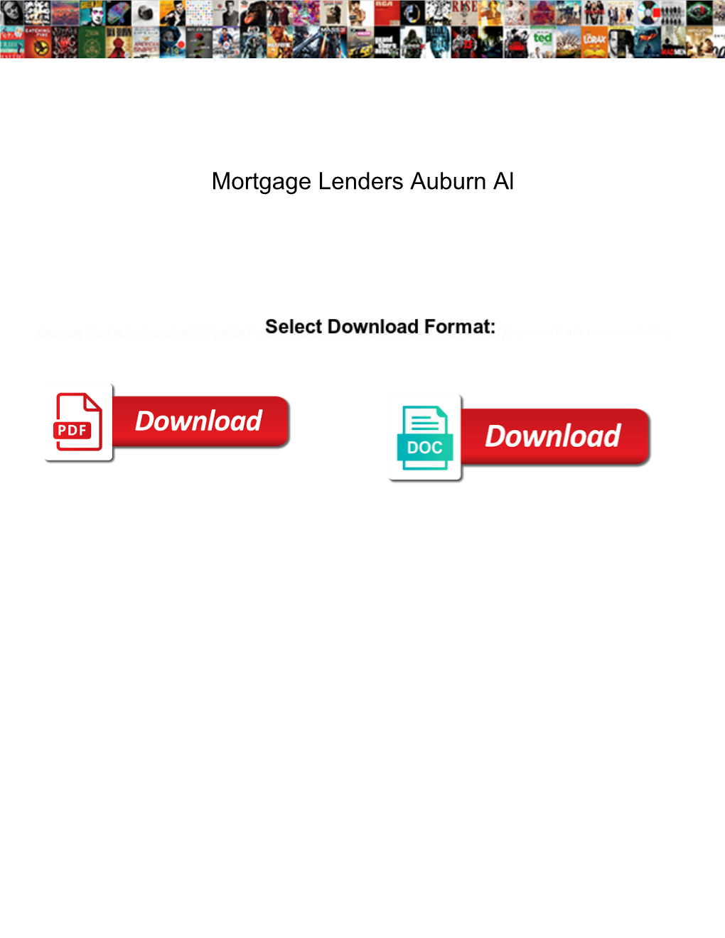 Mortgage Lenders Auburn Al