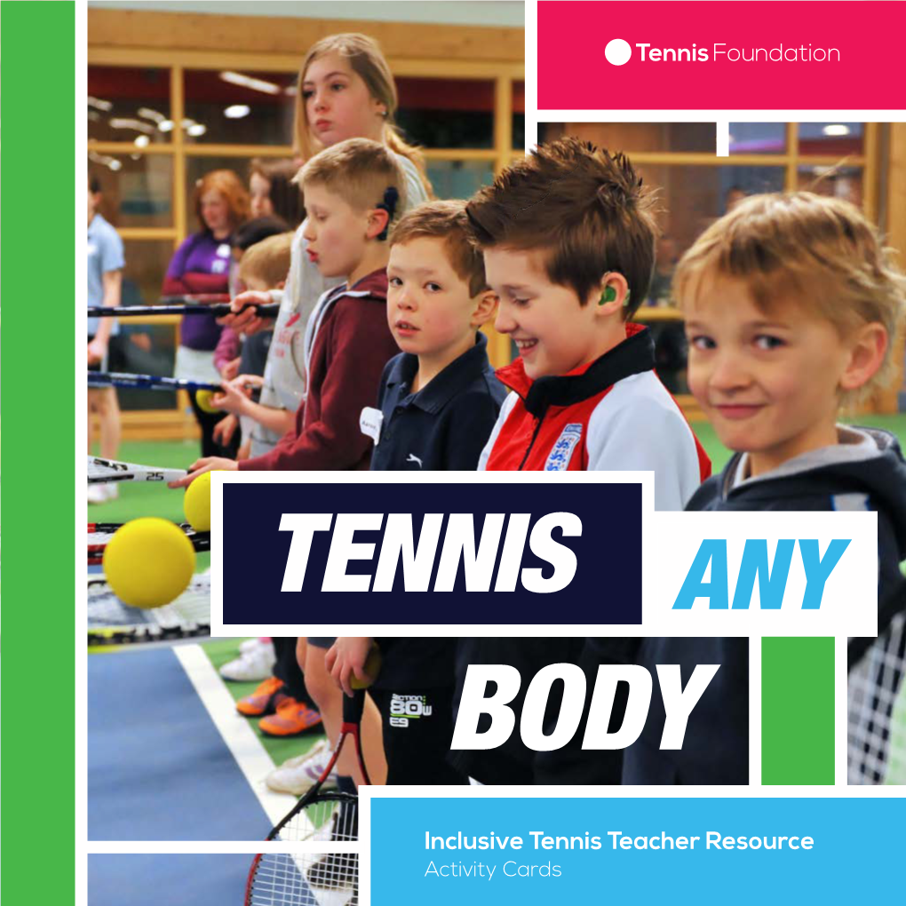Inclusive Tennis Activity Cards