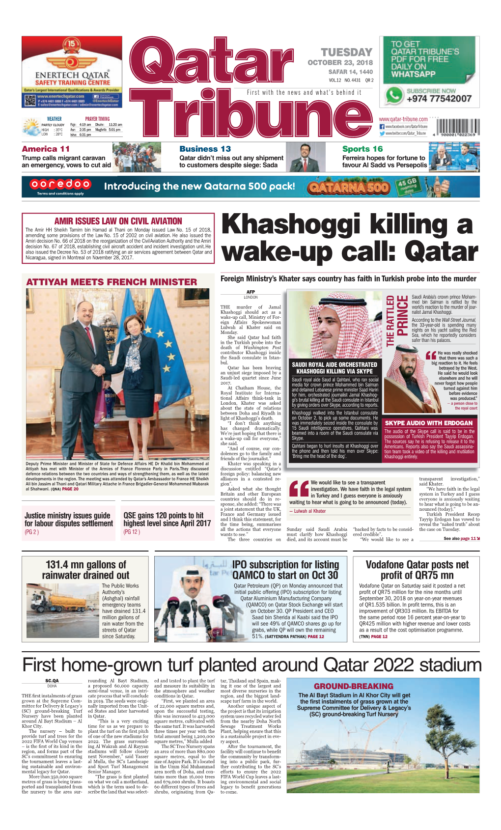 Khashoggi Killing a Wake-Up Call