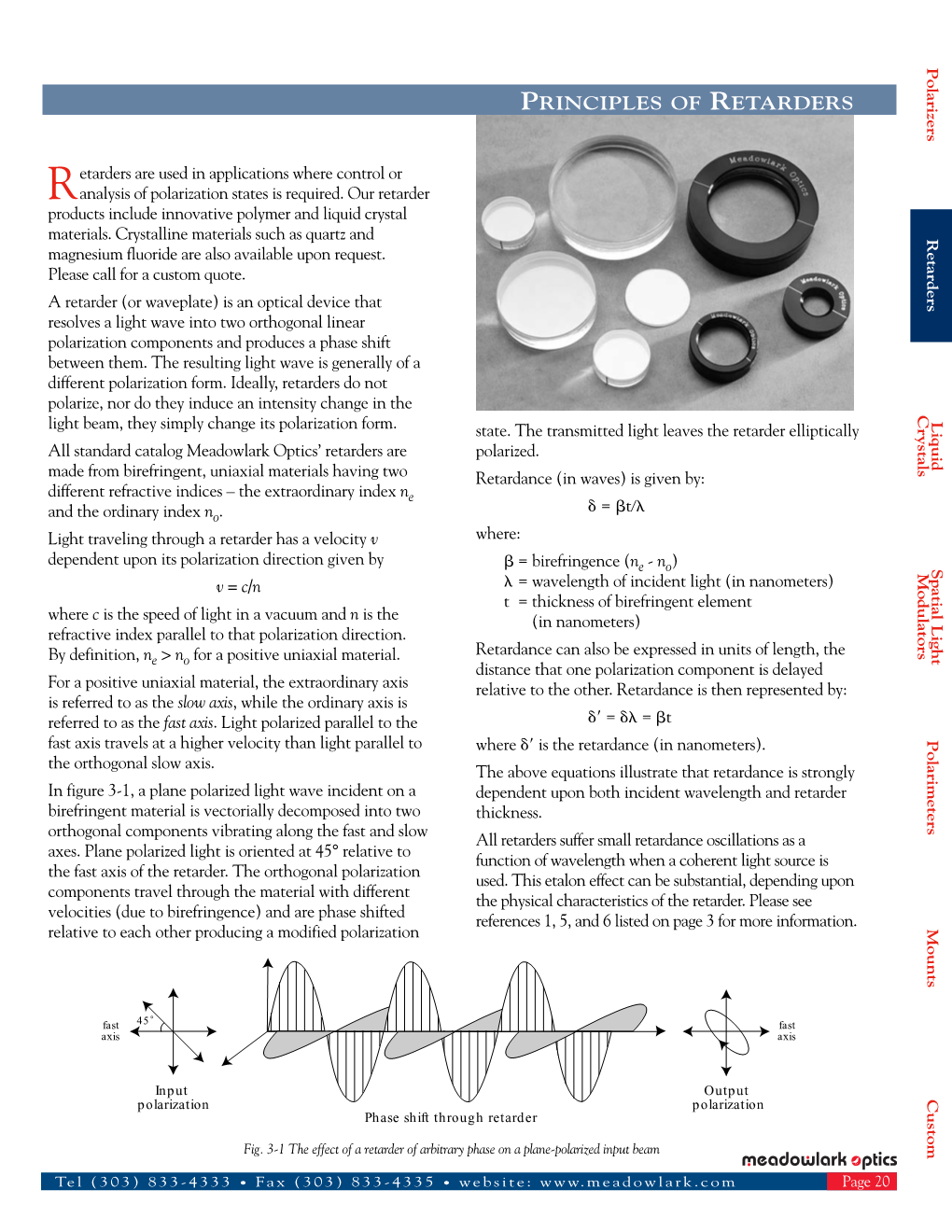 Principles of Retarders