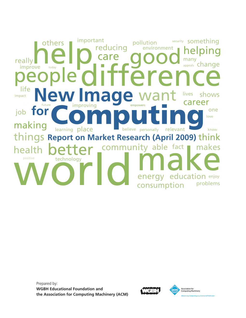 A Report in Their First Wave to Understand the Image of Computing Among Youth