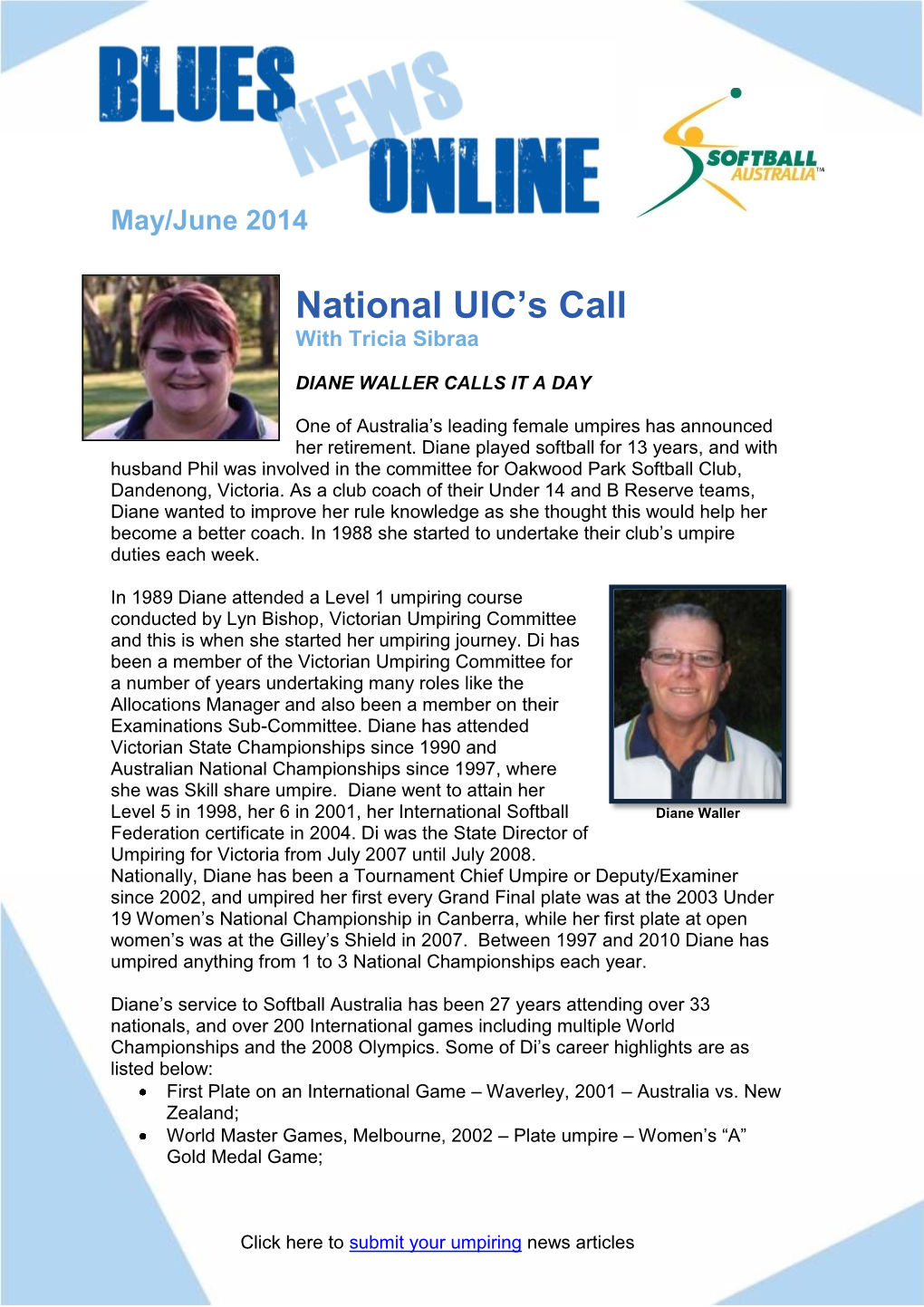 National UIC's Call