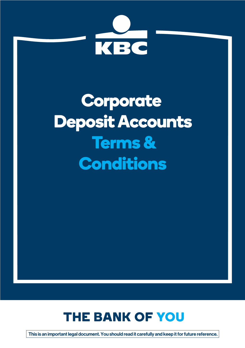 Corporate Deposit Accounts Terms & Conditions