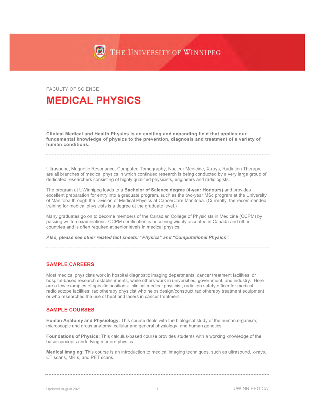 Medical Physics