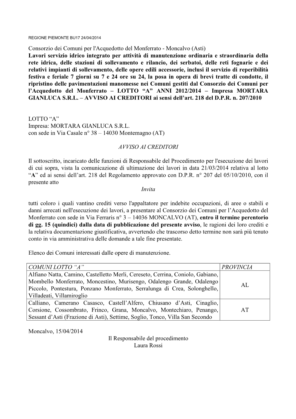 Aa Aa Consorzio Comuni Acquedotto Monferrato 2014-04-15 46…