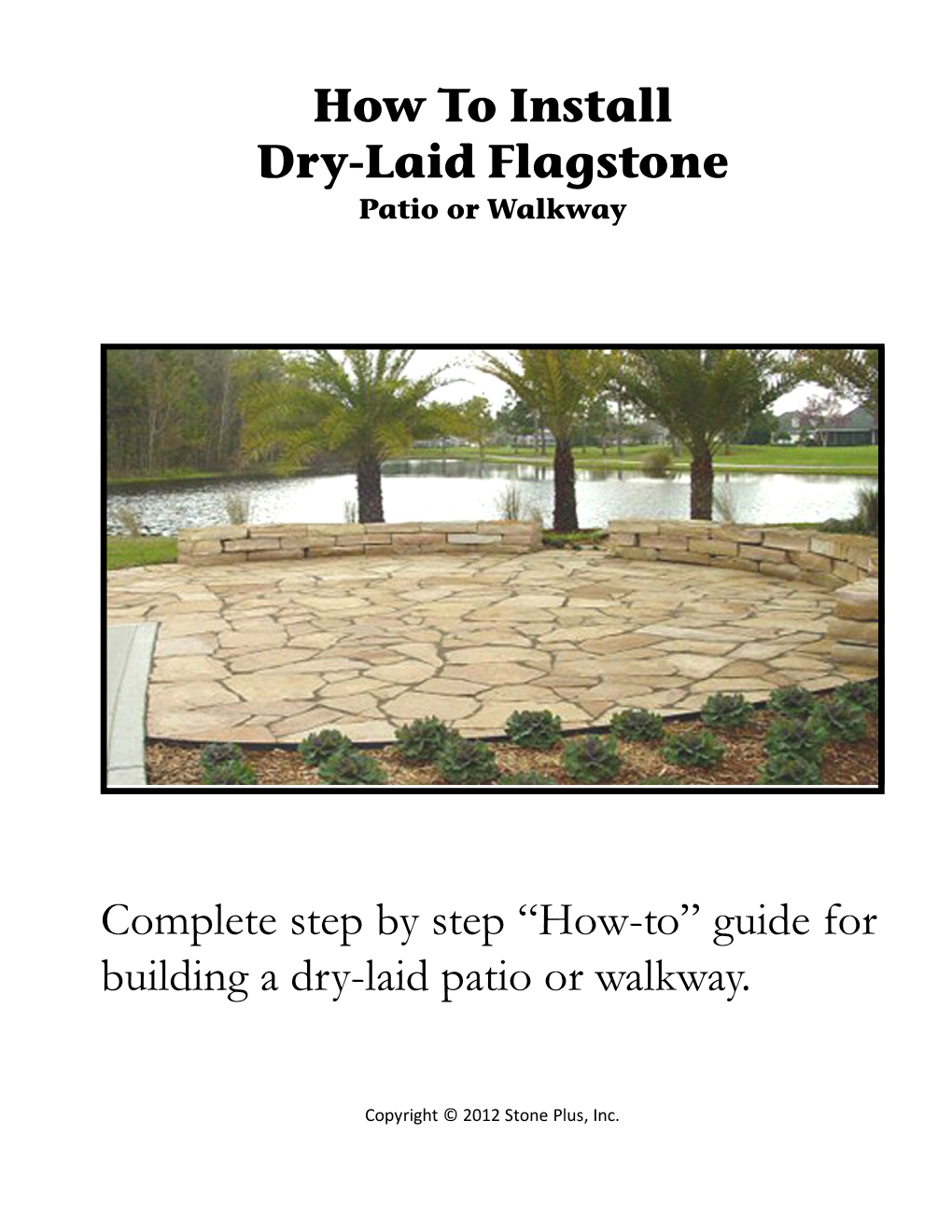 How to Install Dry-Laid Flagstone Complete Step by Step “How-To