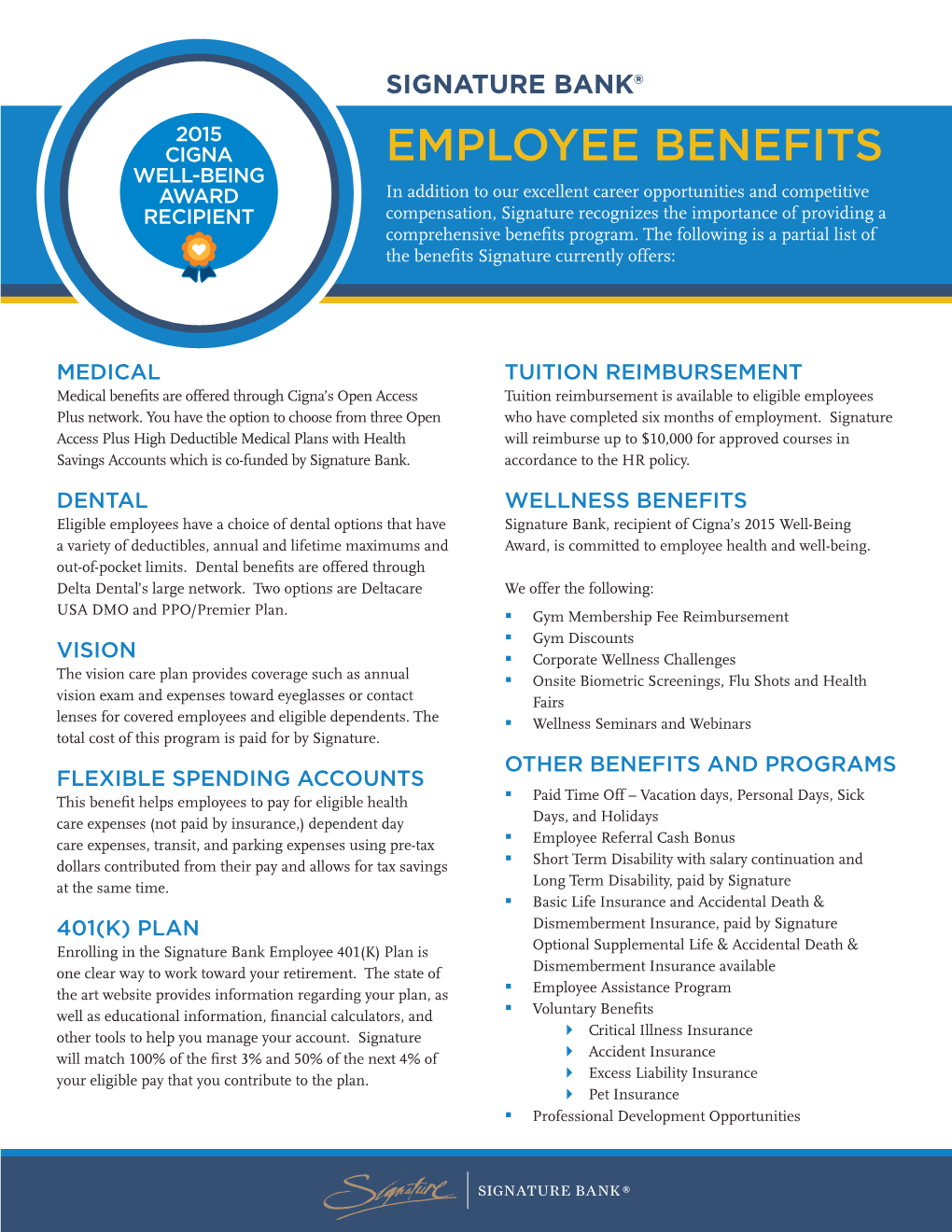 Employee Benefits