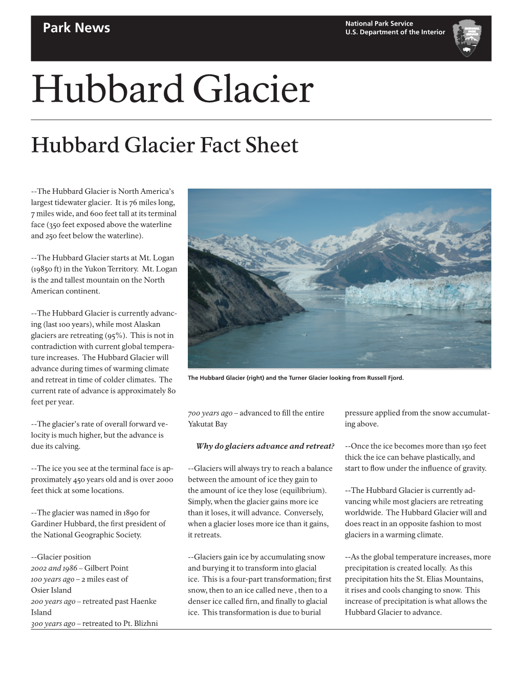 Hubbard Glacier