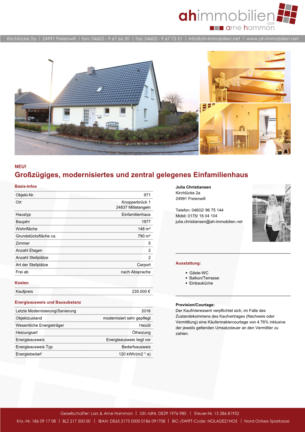 Immobilien Exposé