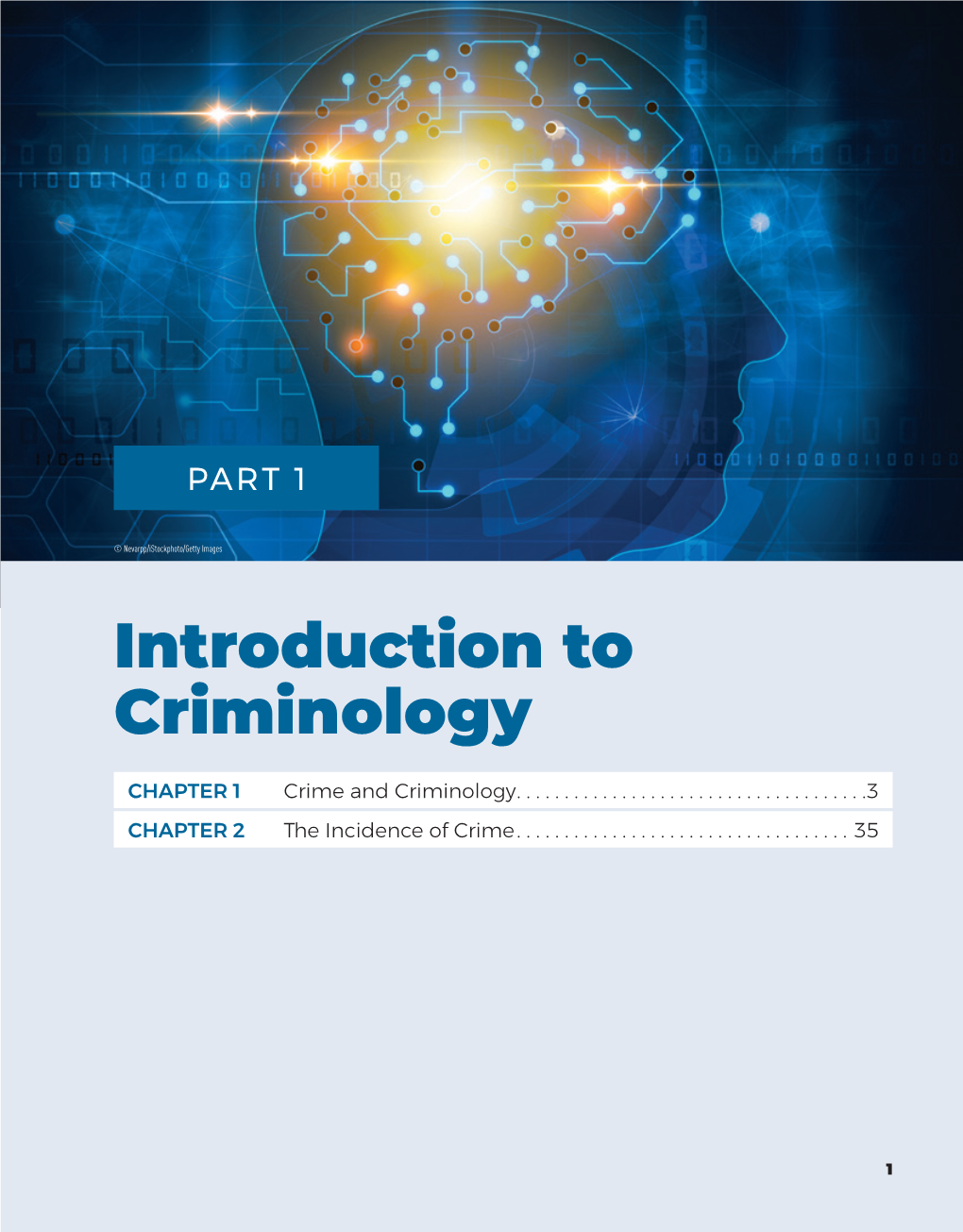 Introduction to Criminology