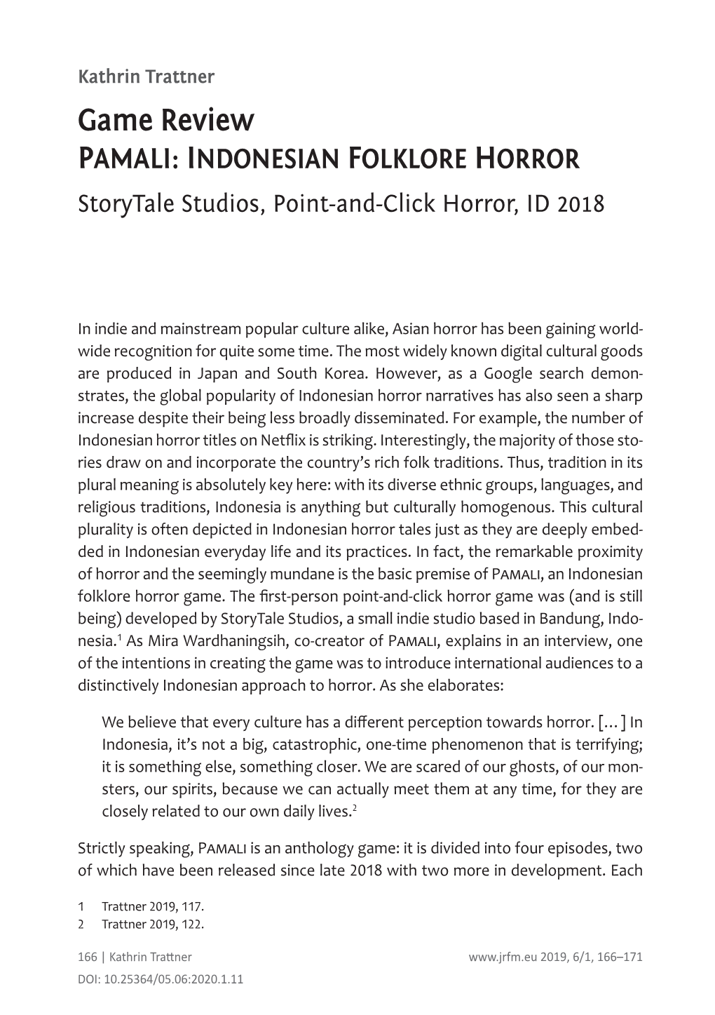 Game Review PAMALI: INDONESIAN FOLKLORE HORROR Storytale Studios, Point-And-Click Horror, ID 2018