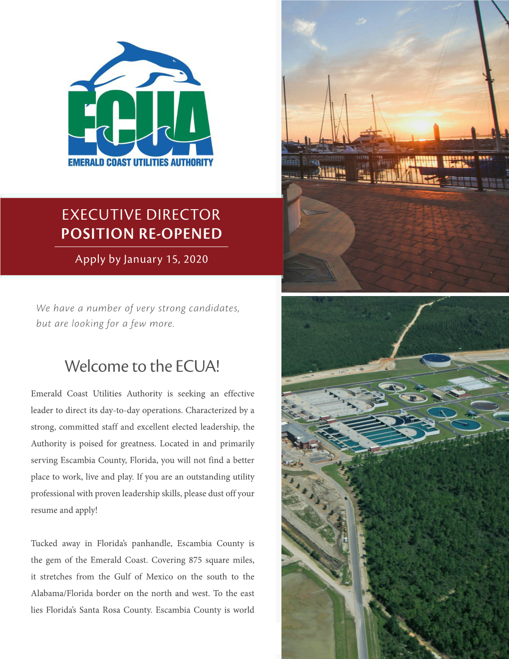 Welcome to the ECUA!