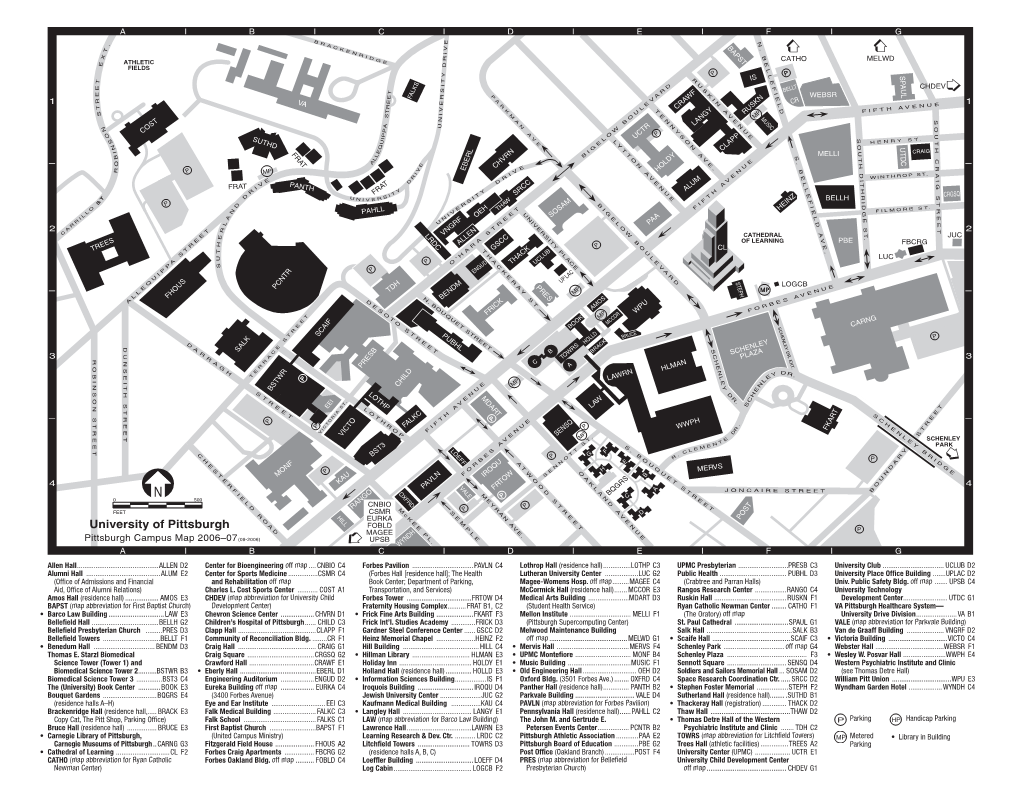 Campus Map 2006–07 (09-2006) UPSB