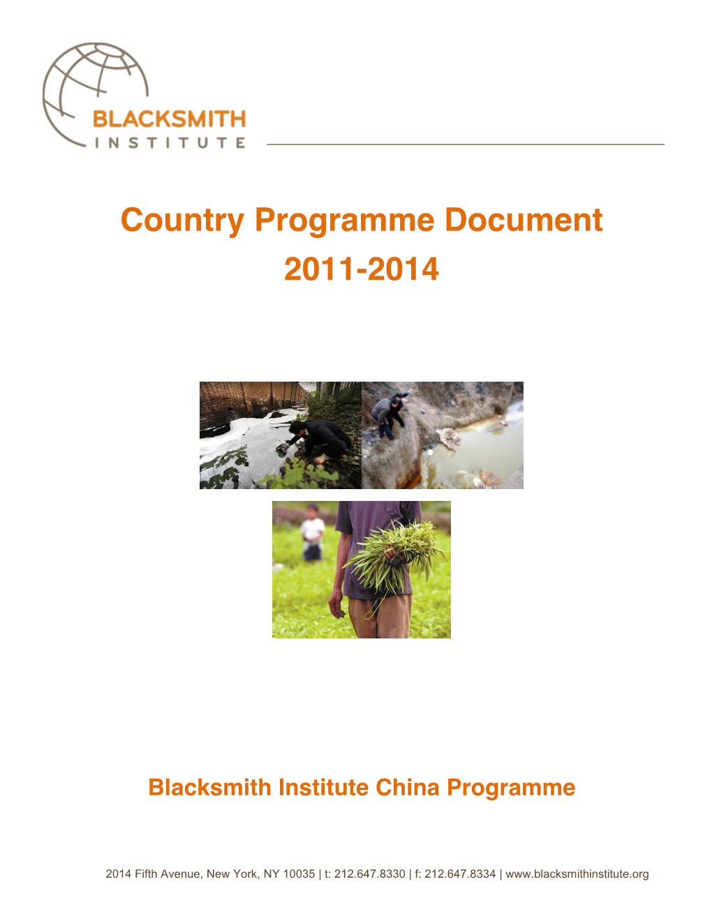 Country Programme Document 2011-2014