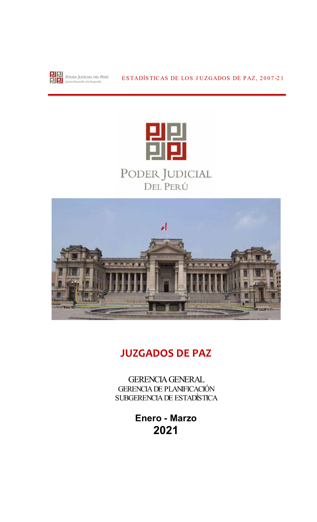 Juzgados De Paz 2021