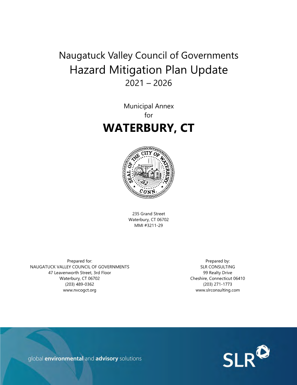 Hazard Mitigation Plan Update WATERBURY, CT