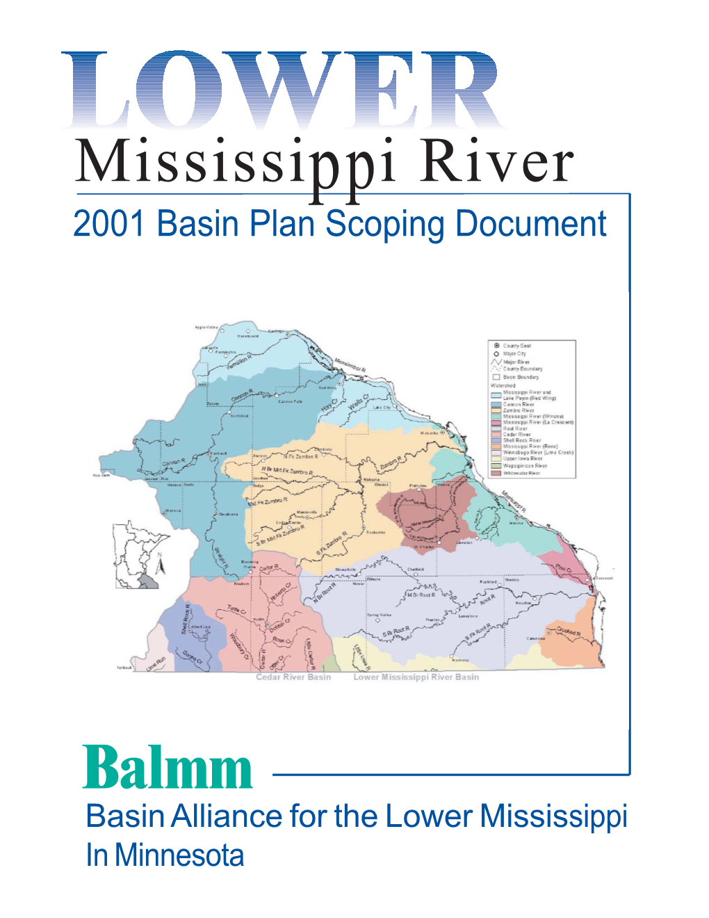 Lower Mississippi River Basin Planning Scoping Document