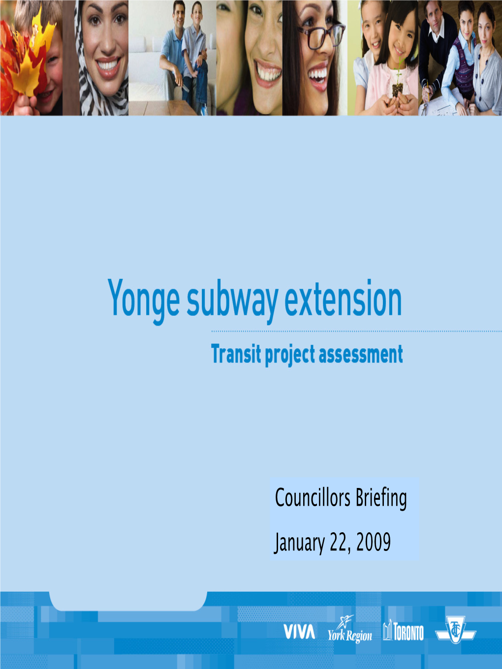 Yonge Subway Extension Transit Project Assessment