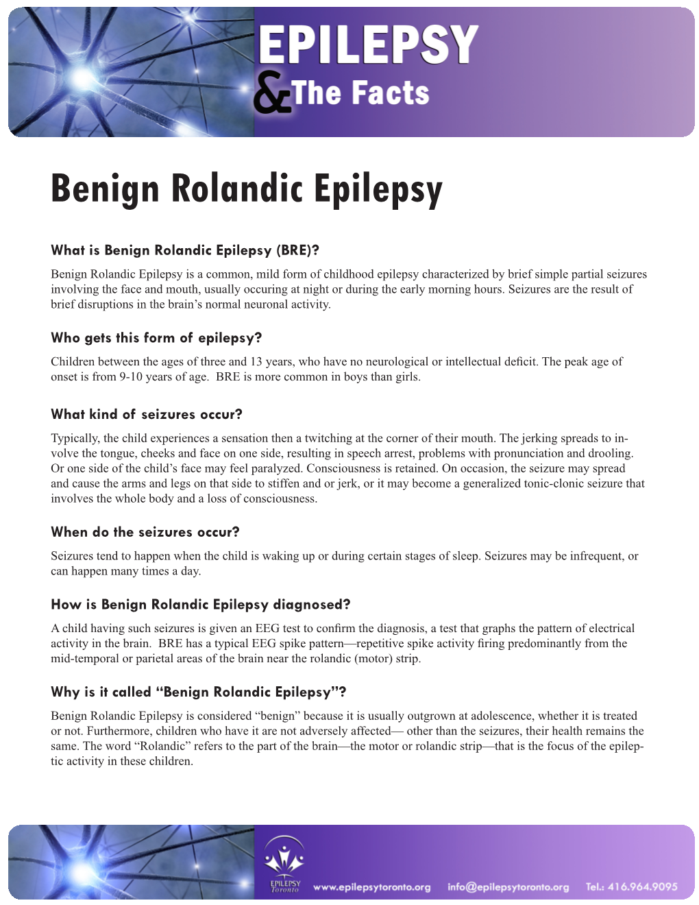 Benign Rolandic Epilepsy