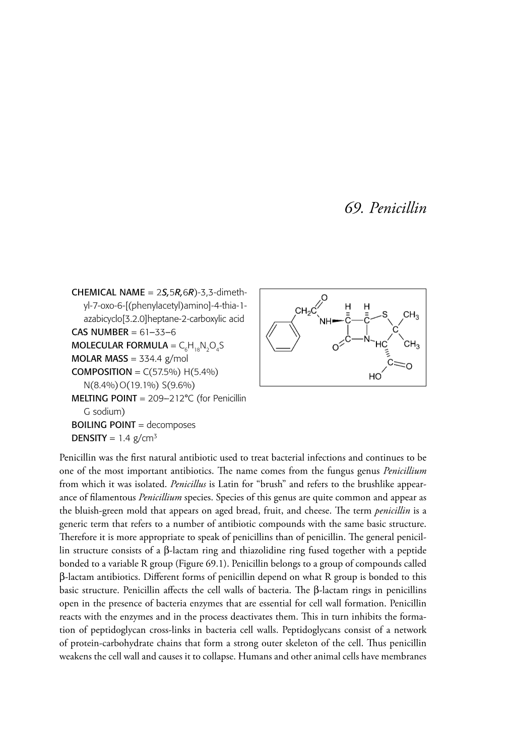 100 Most Important Chemical Compounds