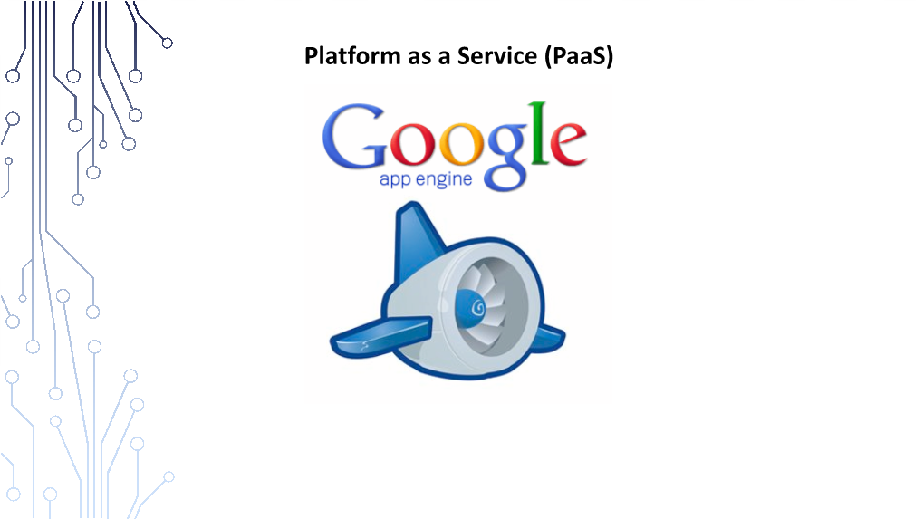 Platform As a Service (Paas) Scope