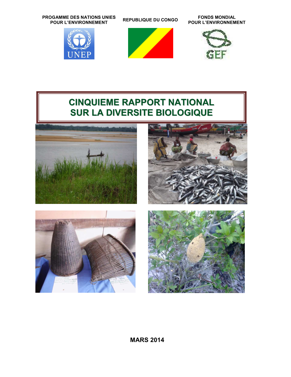 Cinquieme Rapport National Sur La Diversite Biologique