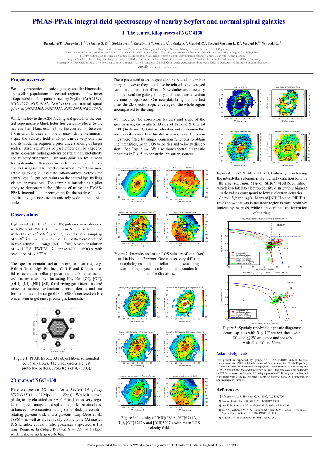 PMAS-PPAK Integral-Field Spectroscopy of Nearby Seyfert And