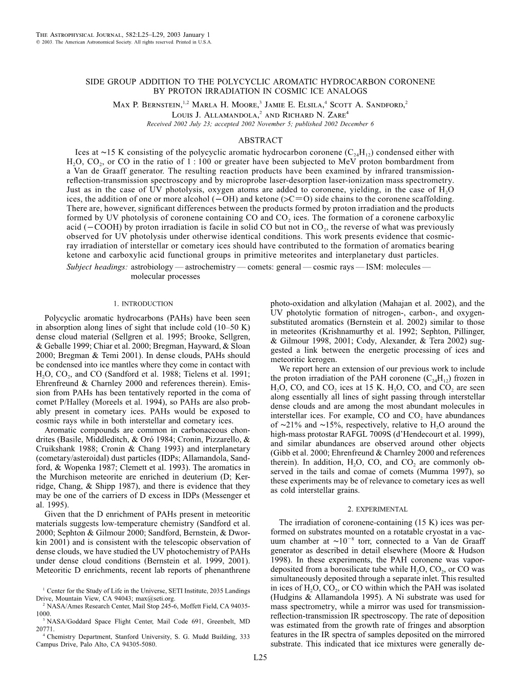 SIDE GROUP ADDITION to the POLYCYCLIC AROMATIC HYDROCARBON CORONENE by PROTON IRRADIATION in COSMIC ICE ANALOGS Max P