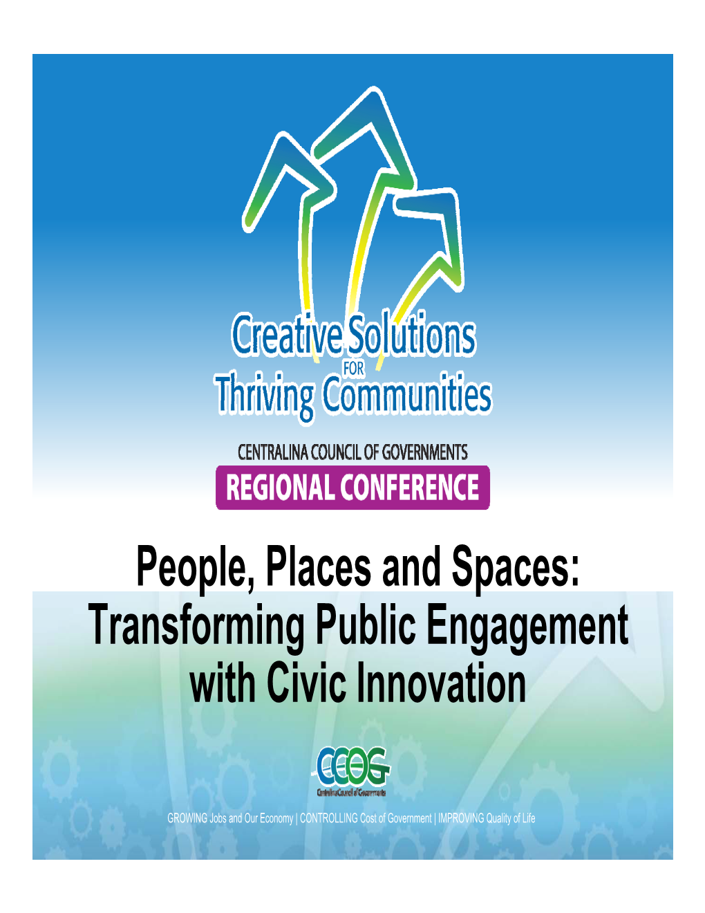 People, Places and Spaces: Transforming Public Engagement with Civic Innovation