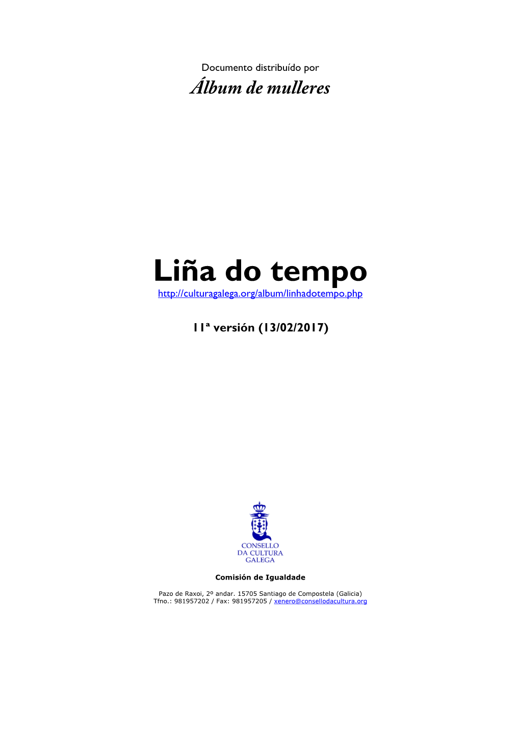 Liña Do Tempo