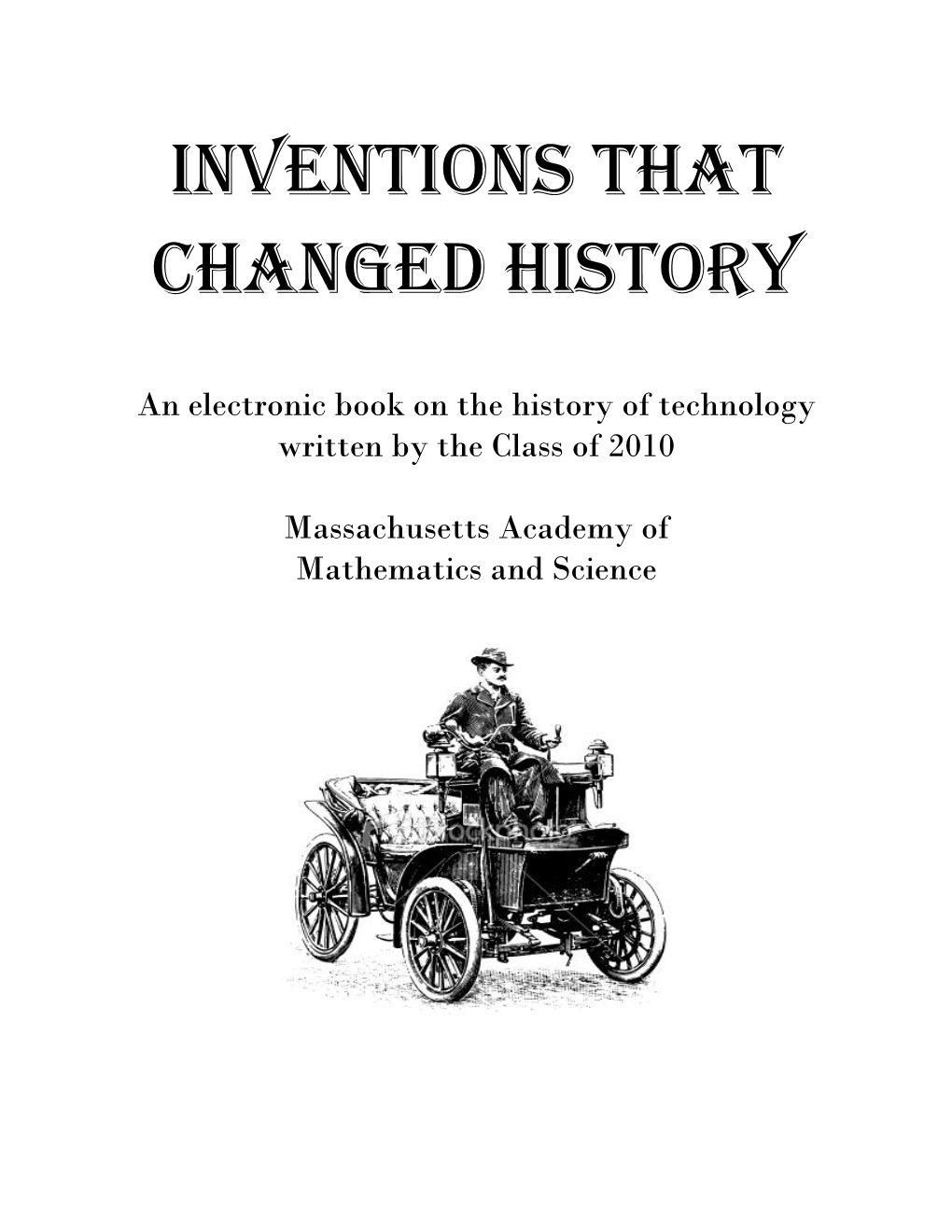 Inventions That Changed History